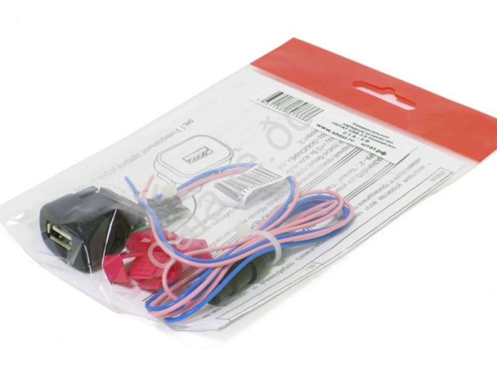 Зарядное устройство USB 2,0А 2х2 3А/5V/15W Двухгнёздное "Штат" Универсал 154145