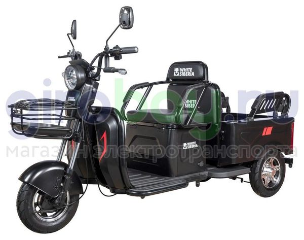 Электроскутер WHITE SIBERIA SIBTRIKE MAX 2000W фото №1