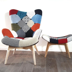 Кресло Contour DС-917(P) patchwork-лоскутный микс