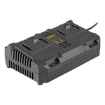 Устройство зарядное для аккумуляторов двухпортовое BCH-20-4.0x2, Li-Ion, 20 В, 4.0 А// Denzel