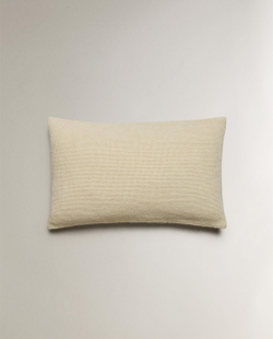 Zara Home наволочка декоративная из льна, бежевый · 6364/008