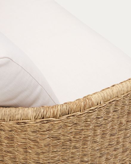 3-местный диван Xoriguer из синтетического ротанга и 100% массива эвкалипта Испания 