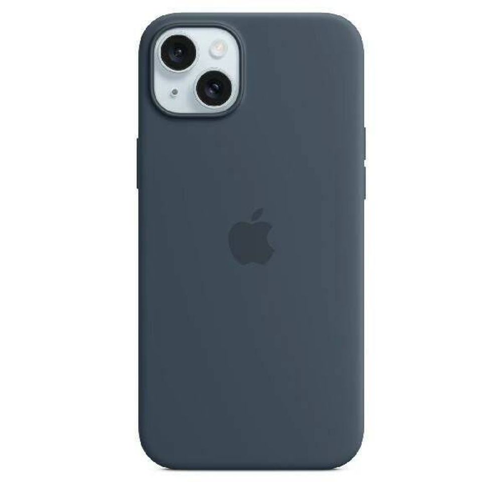 Накладка IPhone 15 Pro Max with MagSafe storm blue