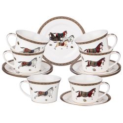 ЧАЙНЫЙ НАБОР LEFARD "PASSAGE" НА 6 ПЕР. 12 ПР. 250 МЛ (КОР=8НАБ.)