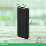 Портативное зарядное устройство Digma DGPF10C черный (DGPF10C22PBK)