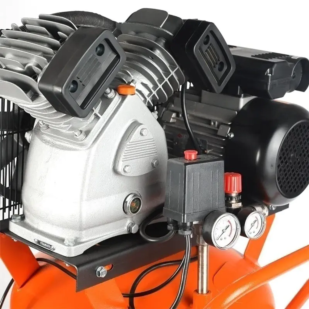 Компрессор поршневой ременной Patriot Remeza СБ 4/С-100 LB 30 АВ, 520306330