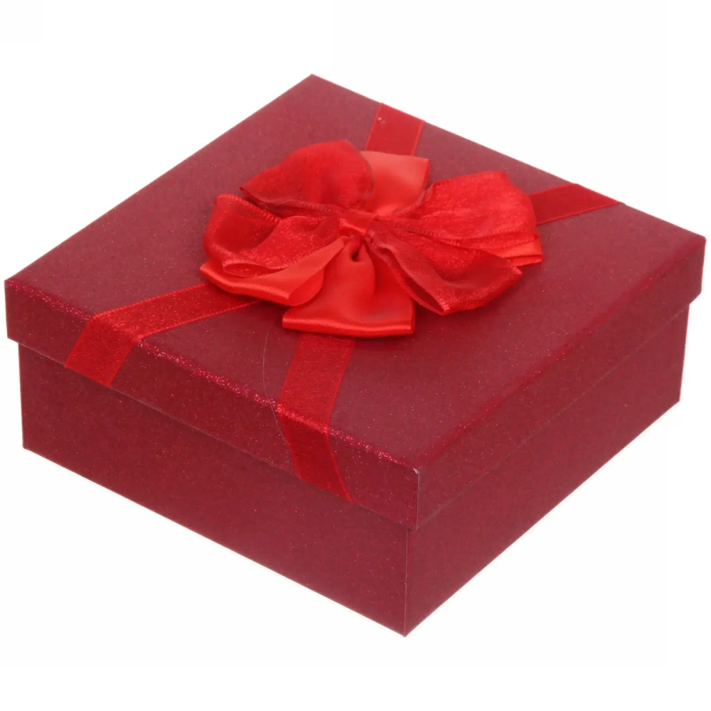 Коробка подарочная «Мечта» 15,5*15,5*6,5 см, красный