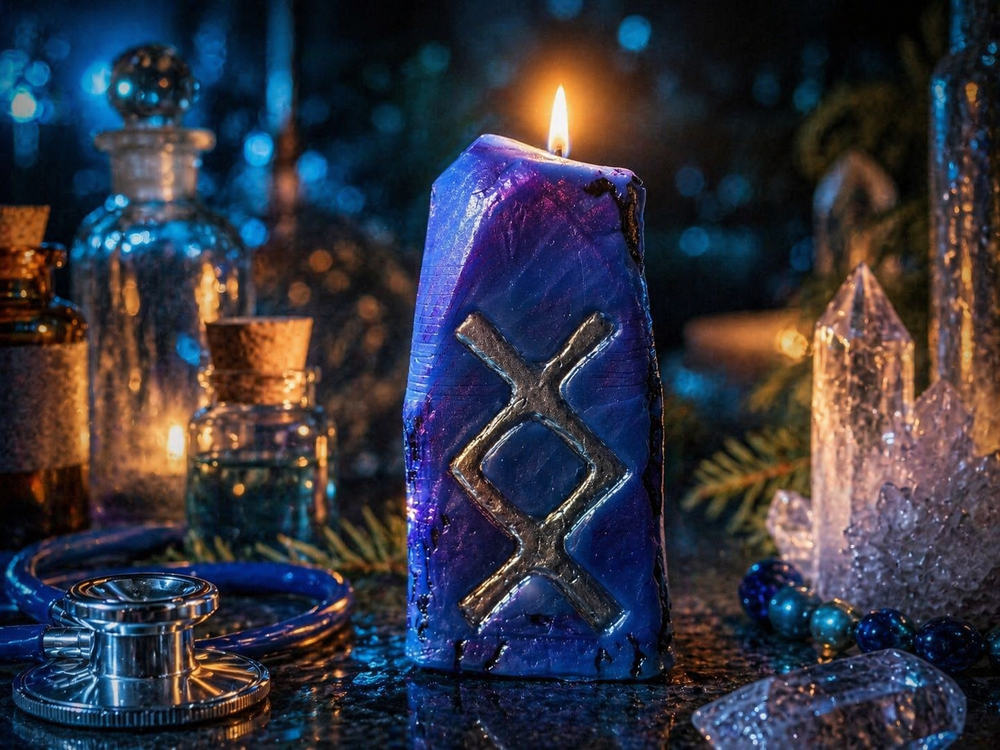 Свеча- руностав "Здоровье и исцеление"