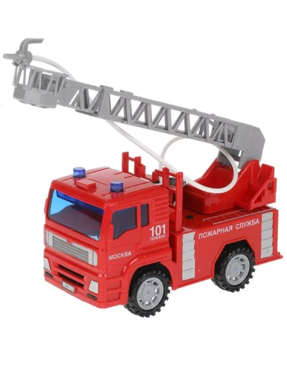 Игрушечный транспорт Пожарная машина свет звук