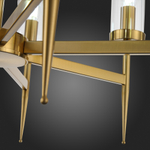 SL1159.303.07 Люстра подвесная ST-Luce Латунь/Латунь, Прозрачный E14 7*60W ACAZIO