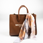 Шейный платок «Хаски (акварель)», 70×70 см