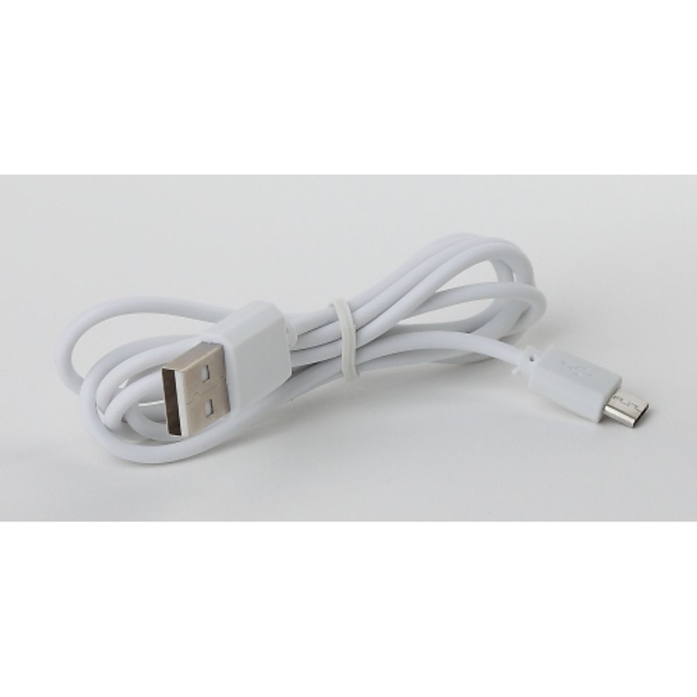 Ночник - светильник светодиодный ЭРА NLED-411-1W-W на батарейках или от USB мягкий силиконовый белый
