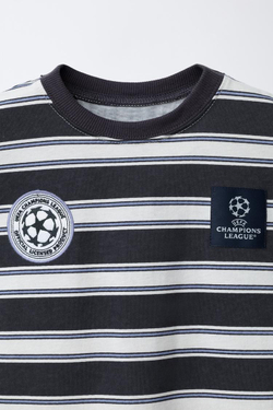 ZARA ФУТБОЛКА В ПОЛОСКУ UEFA CHAMPIONS LEAGUE ®, МОРСКОЙ СИНИЙ