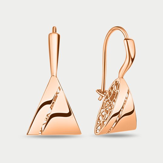 Серьги золотые