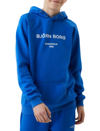 Кофта для мальчика теннисная Björn Borg Hoodie - naturical blue