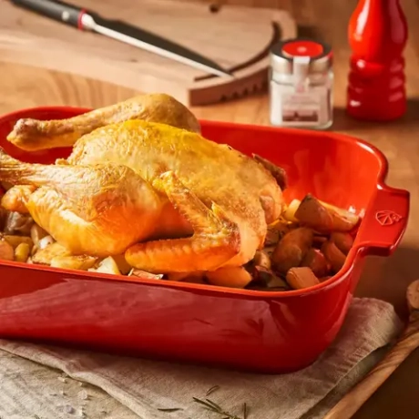 Прямоугольная форма для запекания 32х20см 2.7л Peugeot Red