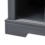 Шкаф-витрина деревянная Лэйквью 103х41х139 см с подсветкой, сервант с 2 раздвижными дверями из массива сосны