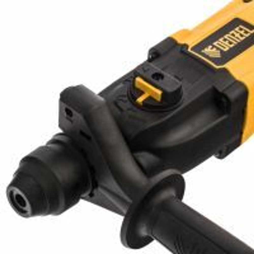 Перфоратор Denzel RH-650-18, SDS-plus, 650 Вт, 2,0 Дж, 3 плюс 1 реж.26603