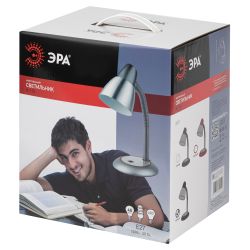 Настольный светильник ЭРА N-115-E27-40W-BK черный | Настольные светильники под лампу