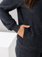 Костюм с брюками КБфп-584/варенка-графит