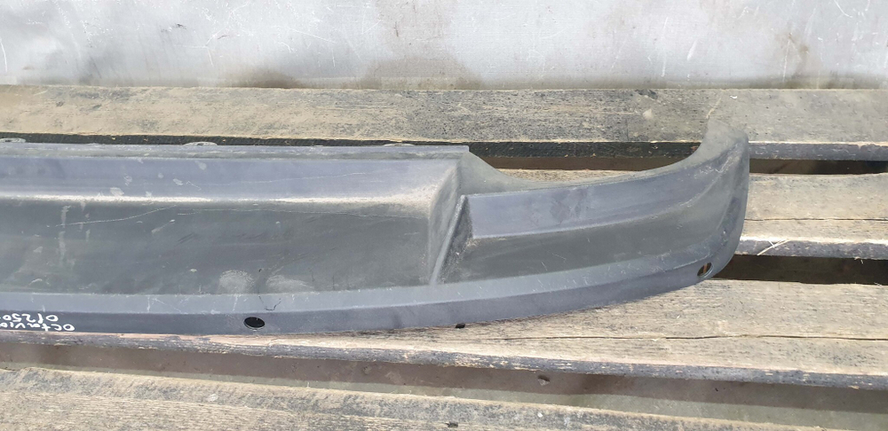 Юбка заднего бампера Skoda Octavia 3 (A7) 13-17 Б/У Оригинал 5E5807521H