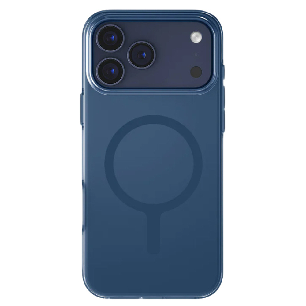 Uniq для iPhone 17 Pro Max чехол Clario Royal Blue (MagSafe)