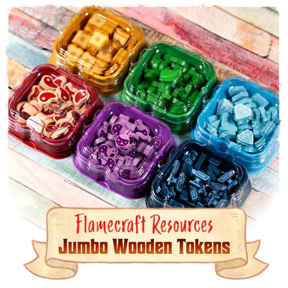 [Предзаказ] Jumbo Wooden Tokens