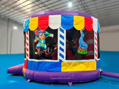 Коммерческий надувной батут «Карамельное Чудо» 5*5*3,5 м