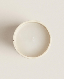 Декоративная свеча Zara Home, 8х14х14 см, керамика, 6361/065