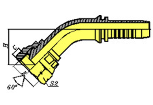 Фитинг DN 25 BSP (Г) 1 (45)