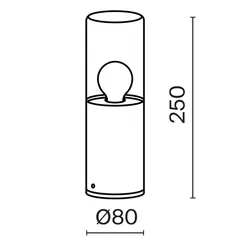 Ландшафтный светильник Outdoor O432FL-01GF