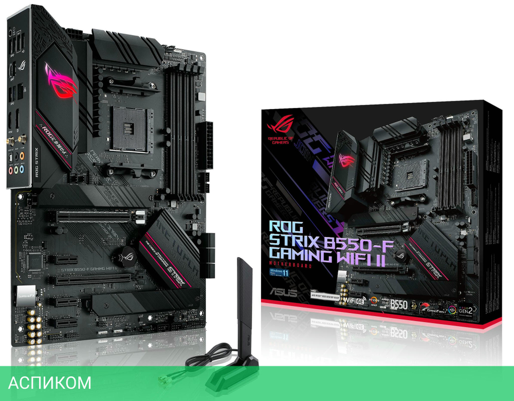 Материнская плата ASUS Rog Strix B550-F Gaming WiFi II (90MB19V0-M0EAY0)