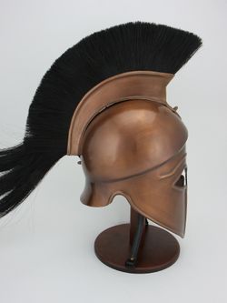 Nautical Шлем коринфский с черным плюмажем