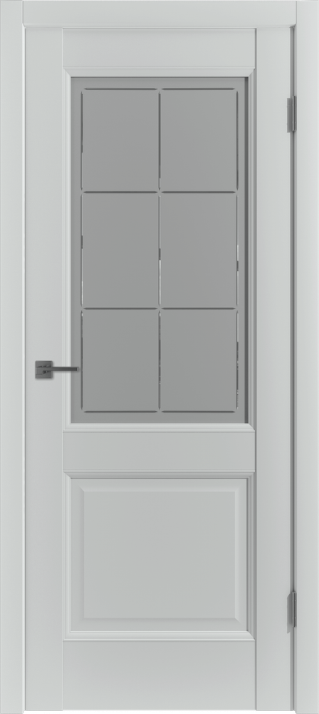 Дверь межкомнатная EMALEX 2 | EMALEX STEEL | CRYSTAL CLOUD