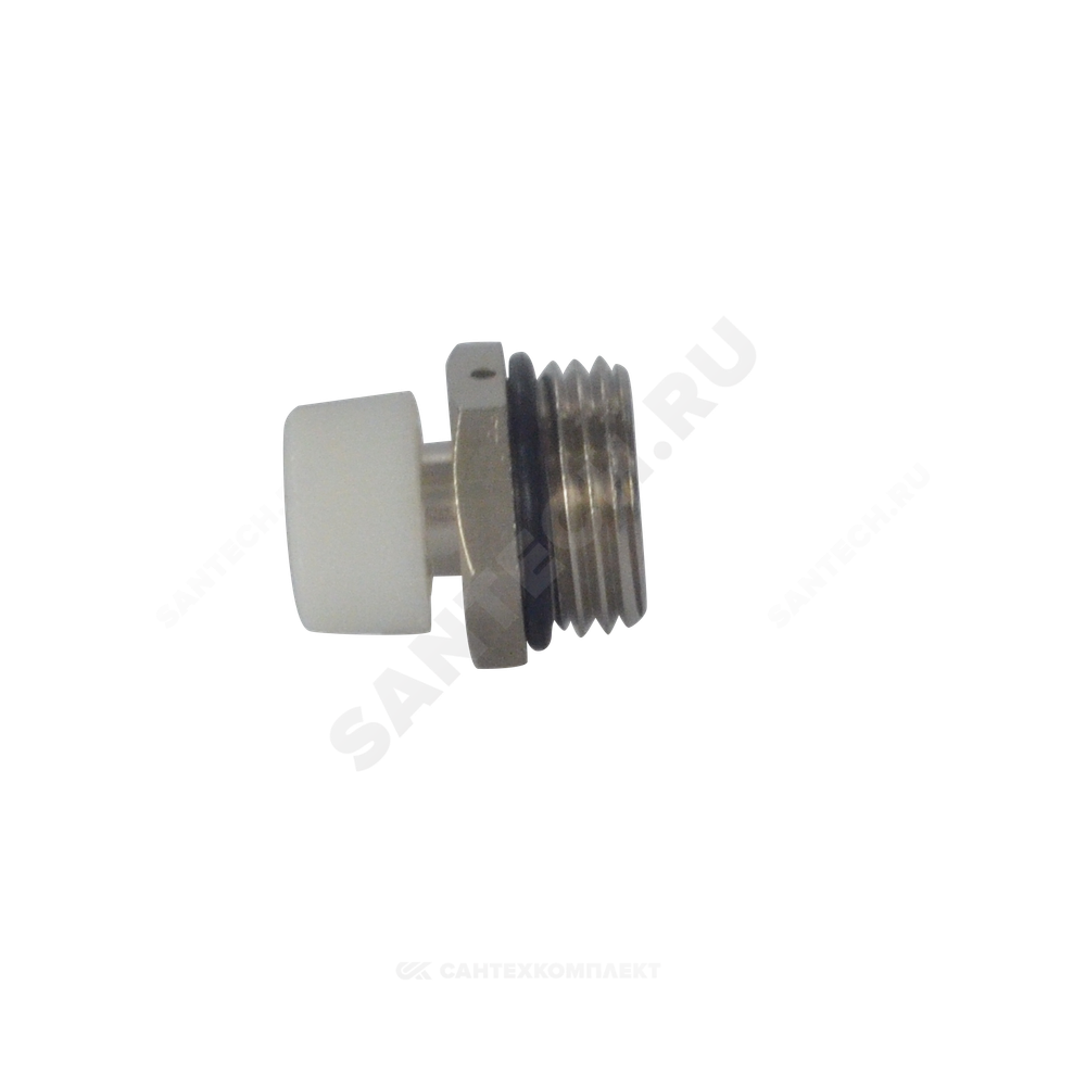 Кран Маевского ручной латунь Ду 15 Ру10 G1/2" НР с колпачком Ogint