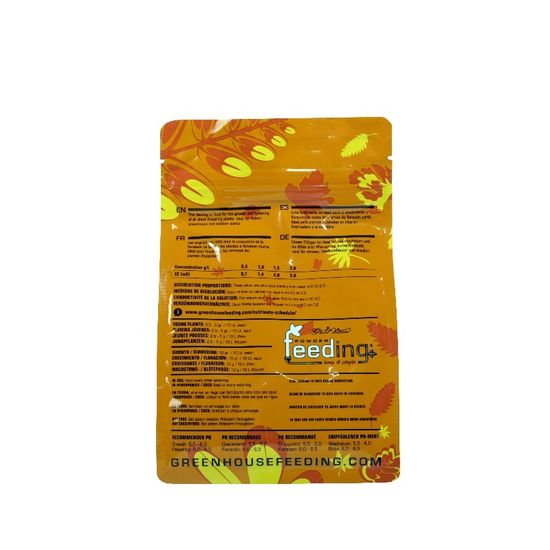 Удобрение минеральное Green House Powder Feeding Short Flowering 0,5 кг