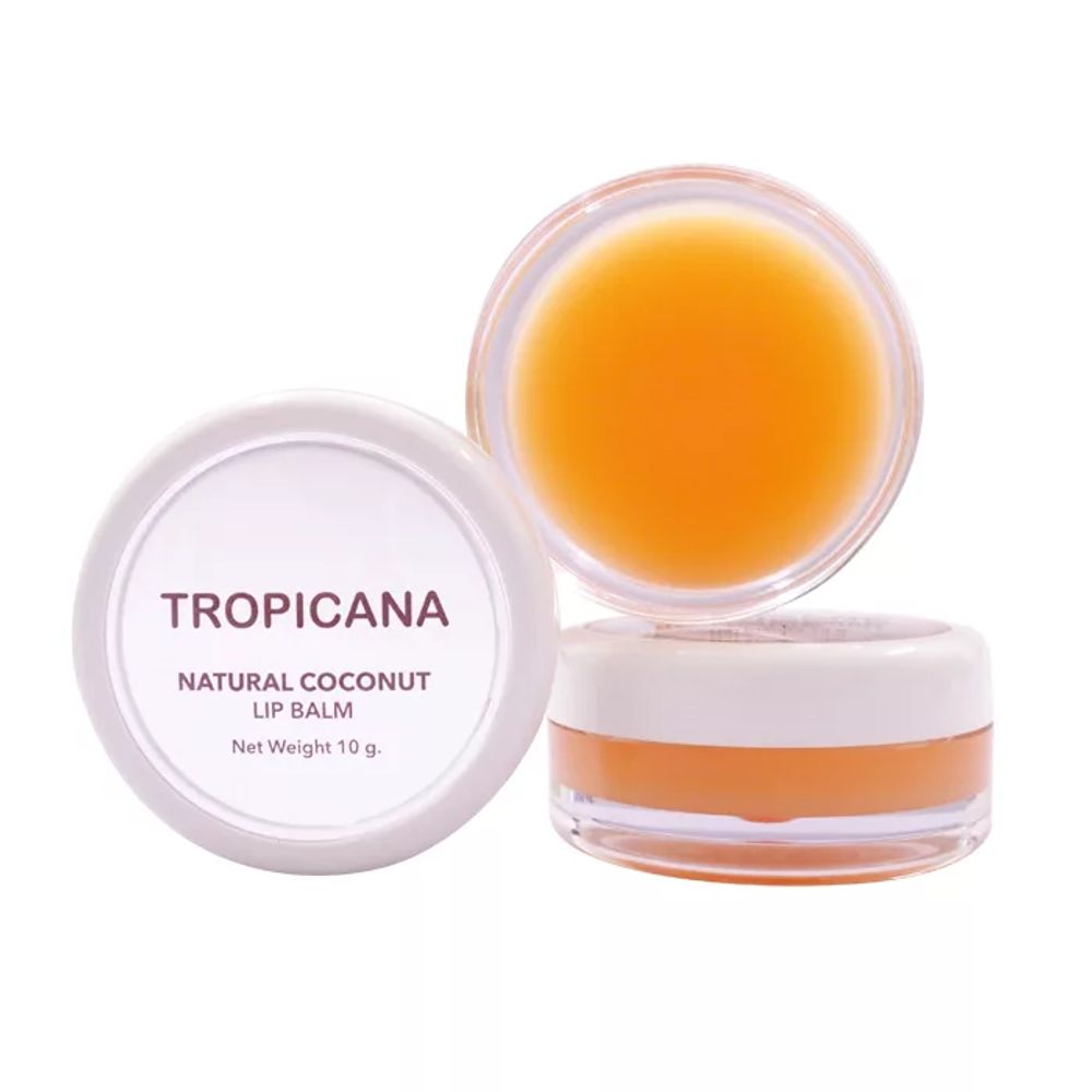 Бальзам для губ Tropicana Natural Coconut Lip Balm Mango Spirit с ароматом манго 10 г