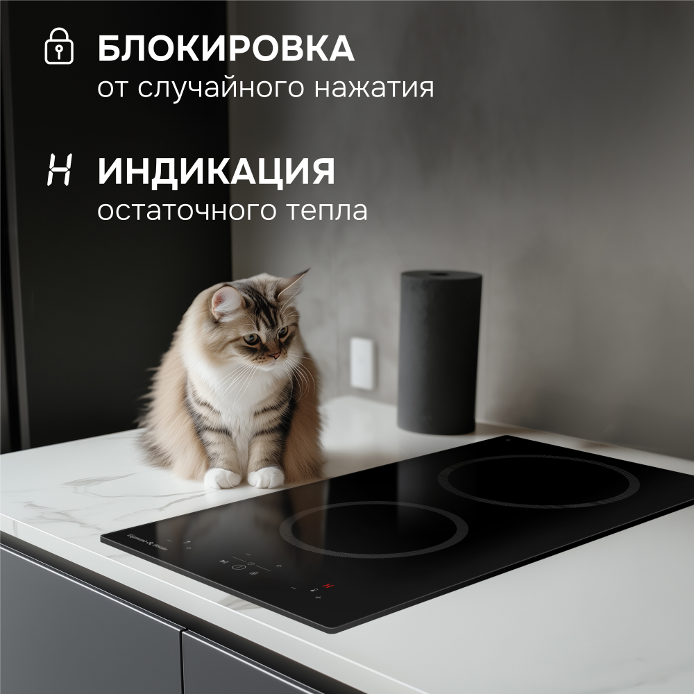 Стеклокерамическая варочная панель Zigmund & Shtain CN 41.3 B