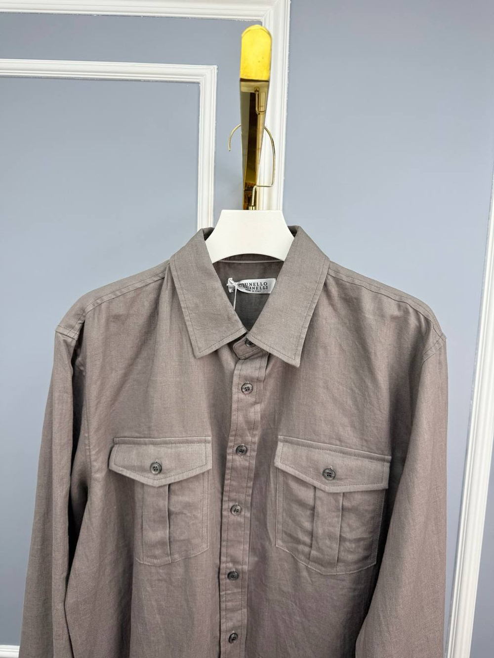 Льняной костюм Brunello Cucinelli
