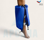 Чехол на аппарат внешней фиксации (Илизарова и др.) на голени (без полуколец). Легкий (хлопок + полиэстер), с открытой стопой./ ГО-9.