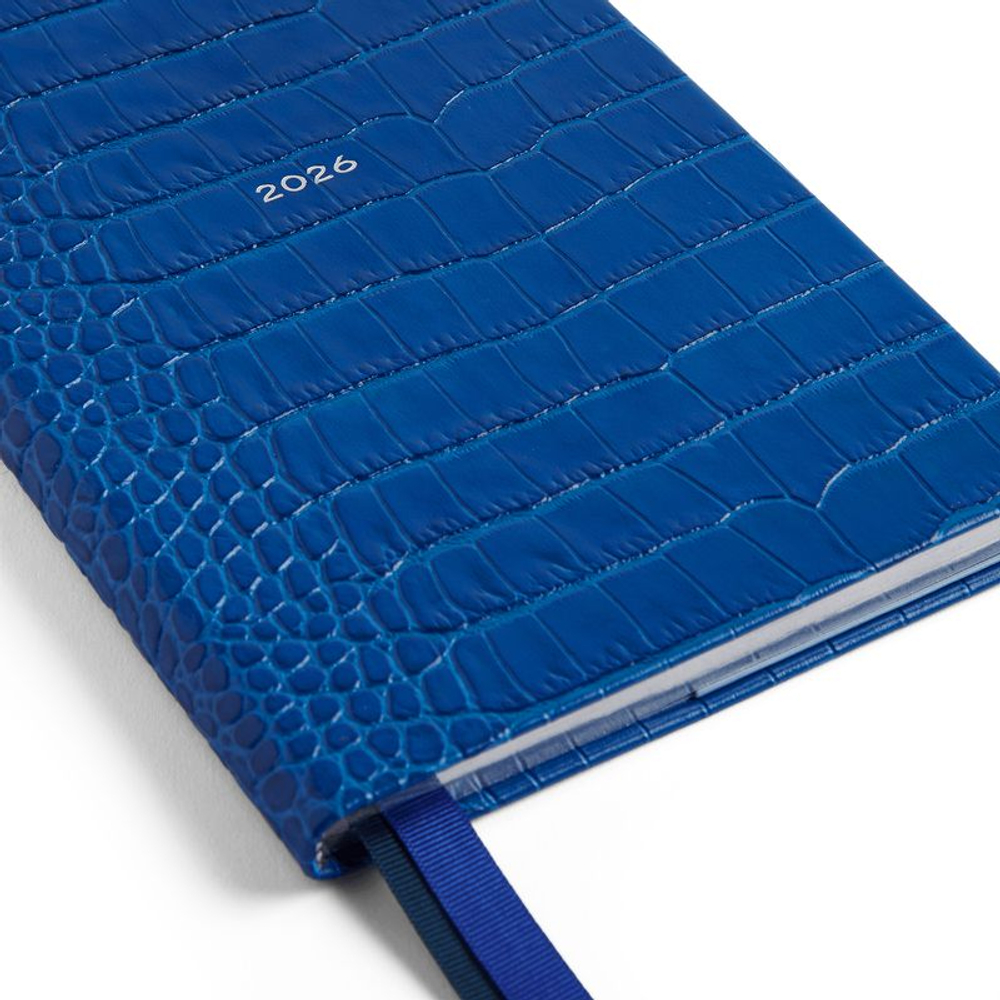 Smythson Ежедневник 2026 Soho Weekly Diary in Mara, Lilac
