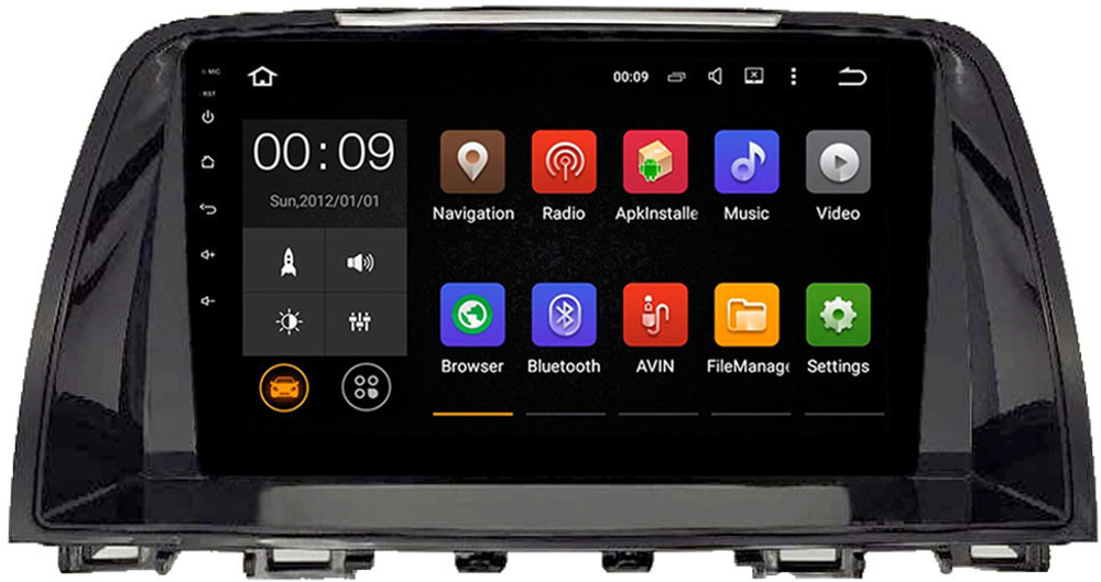 Магнитола для Mazda 6 2012-2014 - Roximo RX-2425 Android 13, ТОП процессор, 8/128, SIM-слот