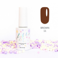 Гель-лак ТМ "HIT gel" №11 Brown, 9 мл