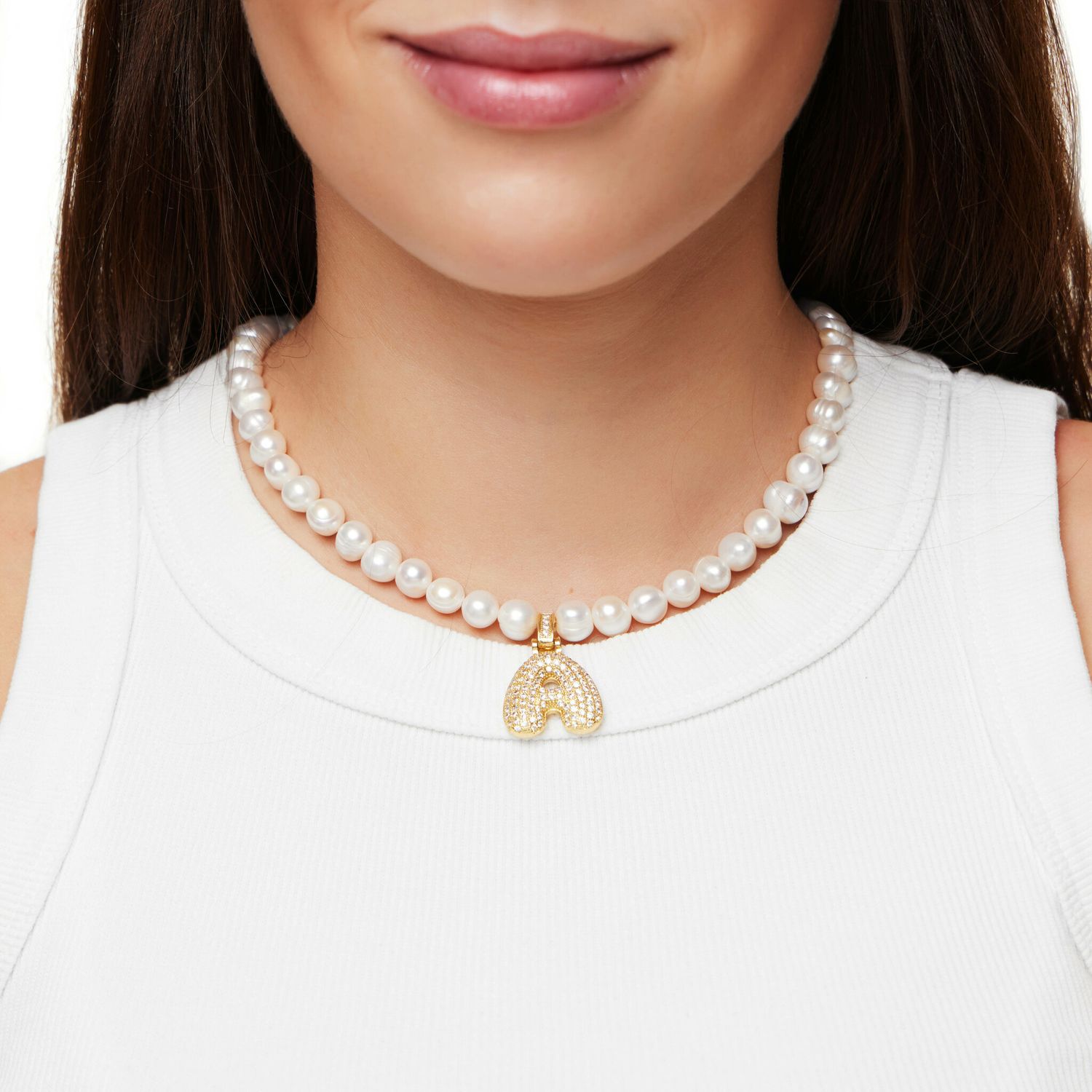 Колье My ABC Necklace - Gold