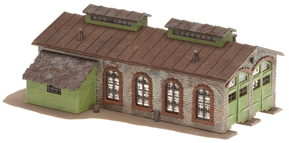 Двойное локомотивное депо, I эпоха