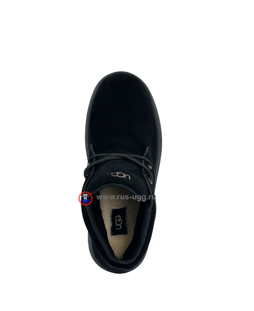 MENS BURLEIGH CHUKKA Black