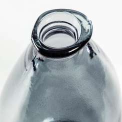 Ваза Lhad 36 cm синее стекло