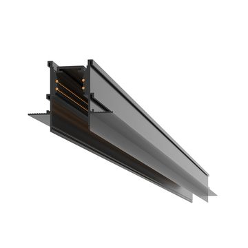 ST004.419.00 Шинопровод магнитный встраиваемый под ГКЛ 10мм ST-Luce Черный Длина 1 000мм SKYLINE 48