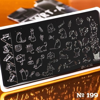 Пластина для стемпинга Art-A 199