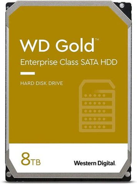 Жесткий диск WD Original SATA-III 8Tb WD8004FRYZ Gold (7200rpm) 256Mb 3.5